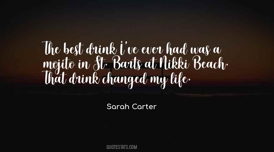 Sarah Carter Quotes #962404