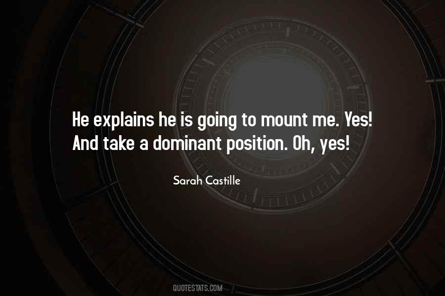 Sarah Castille Quotes #166660