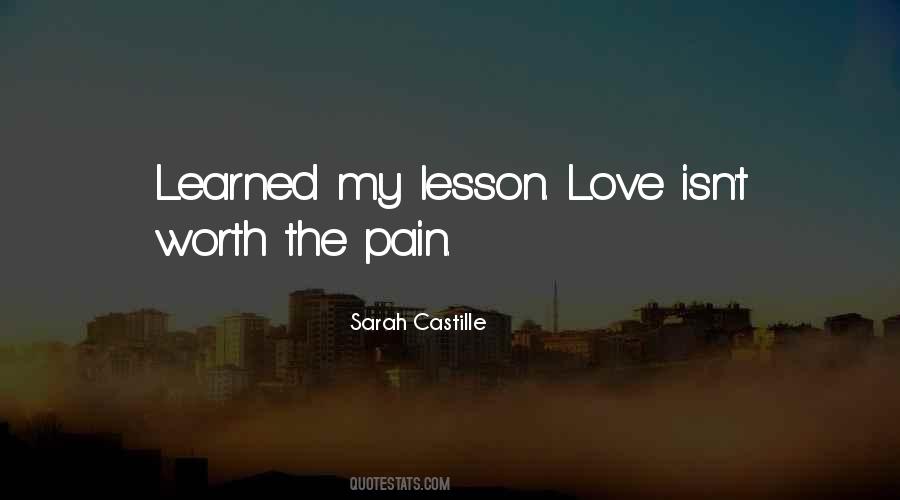 Sarah Castille Quotes #535194