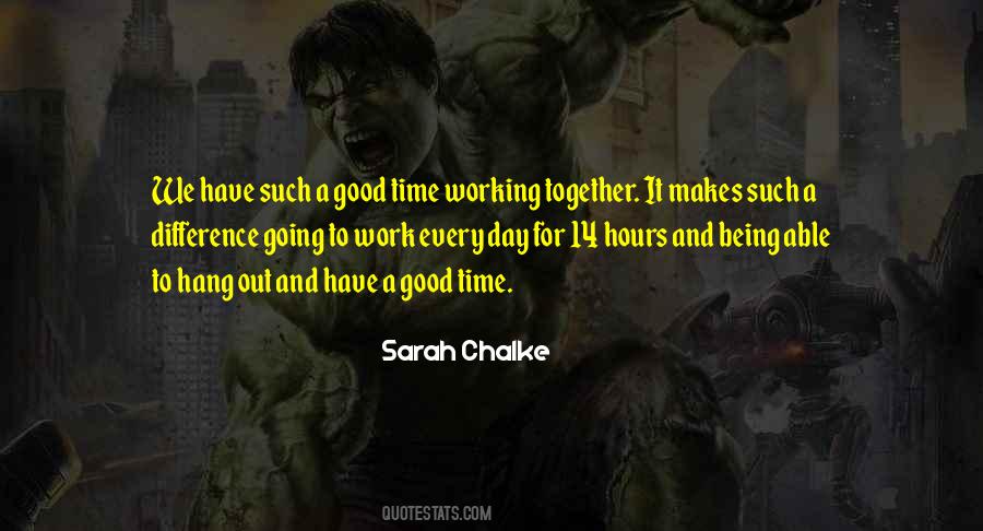 Sarah Chalke Quotes #1128235