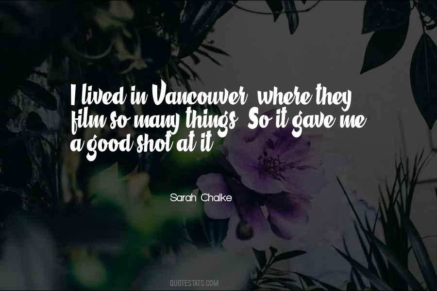 Sarah Chalke Quotes #1221600