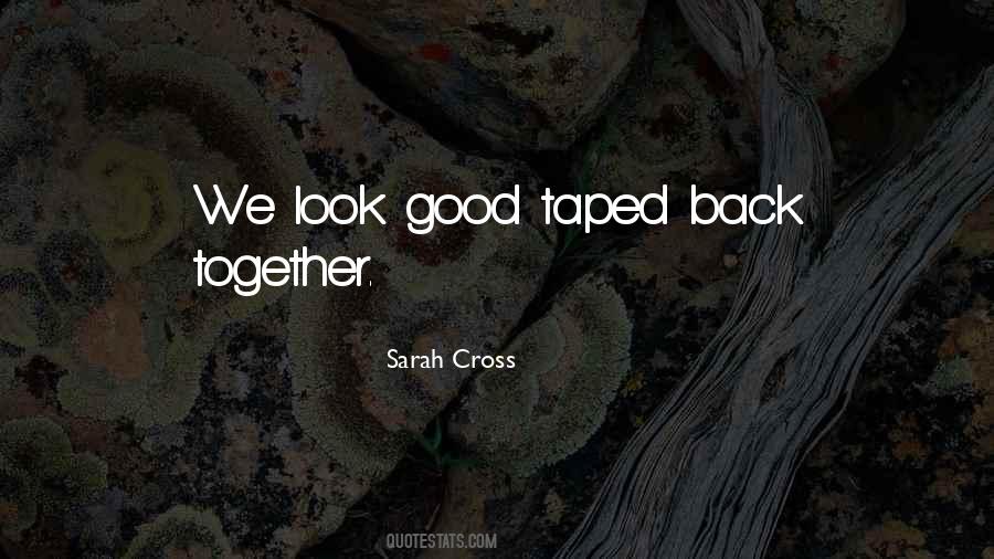 Sarah Cross Quotes #1328674