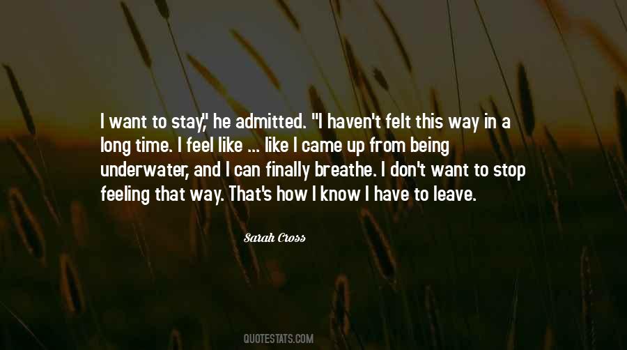 Sarah Cross Quotes #587178