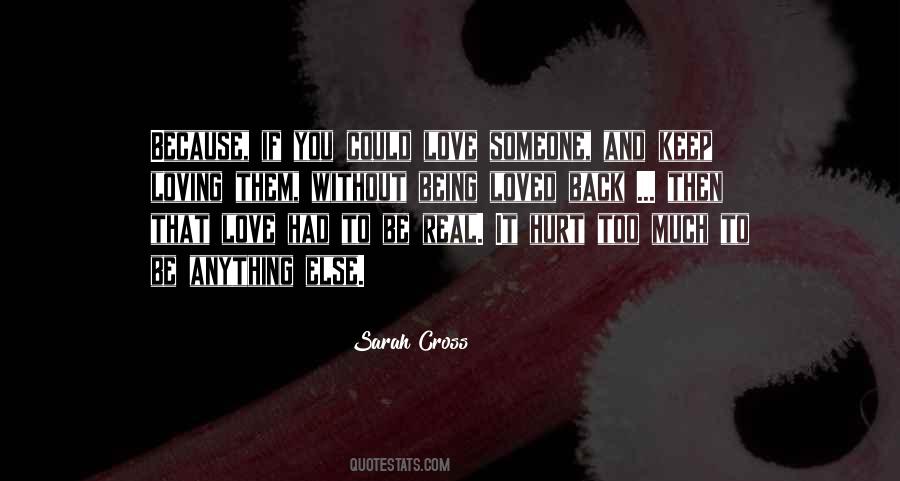 Sarah Cross Quotes #633068