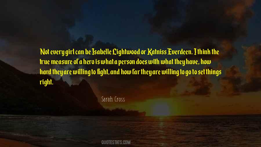 Sarah Cross Quotes #756547