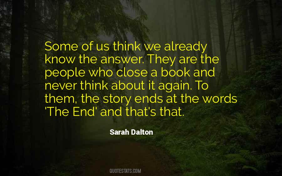 Sarah Dalton Quotes #953744