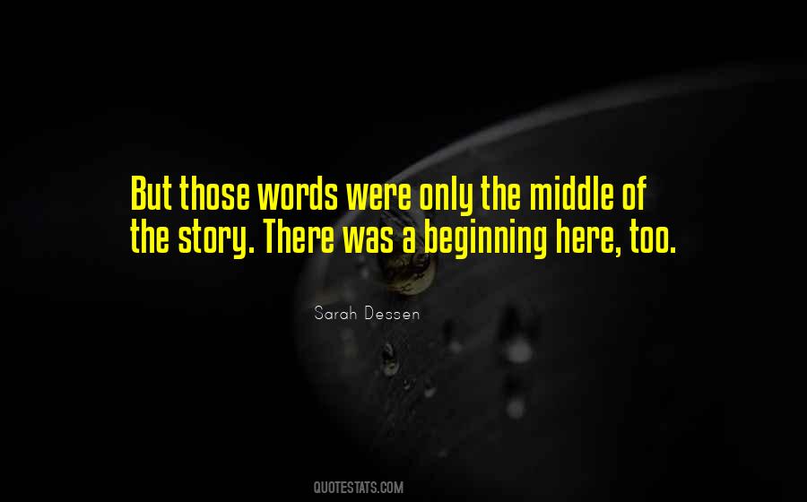 Sarah Dessen Quotes #1127509