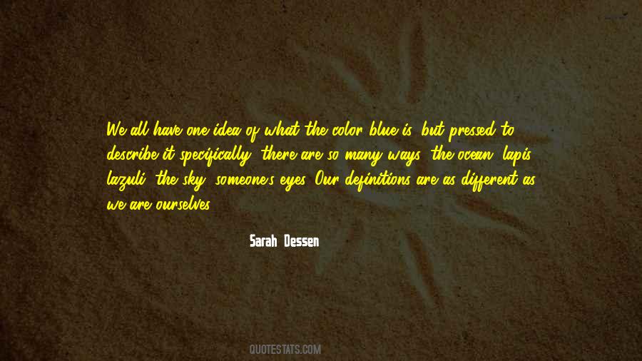Sarah Dessen Quotes #1770367