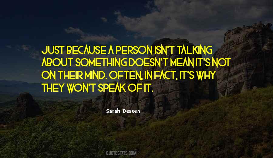 Sarah Dessen Quotes #1827341