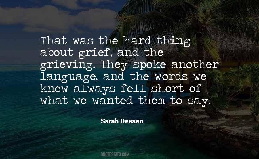 Sarah Dessen Quotes #391636