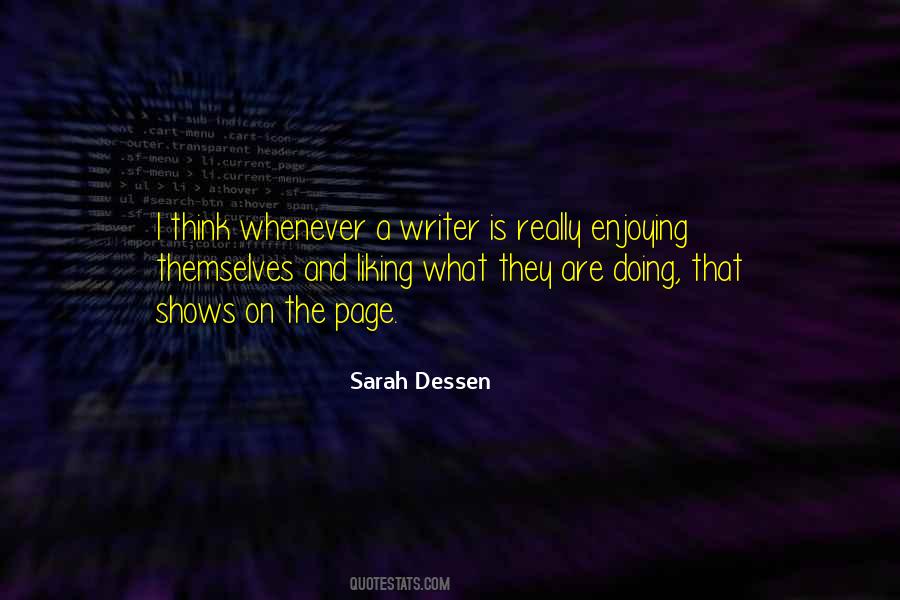 Sarah Dessen Quotes #621331