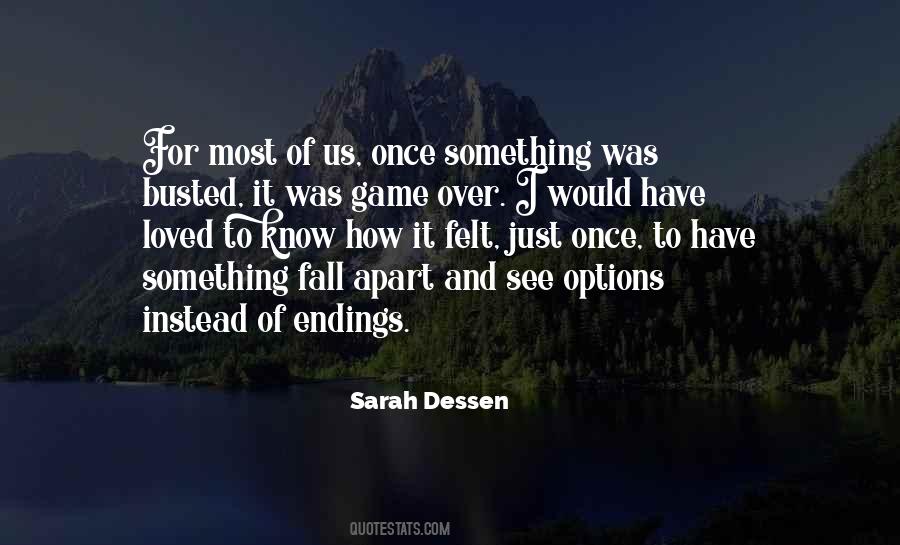Sarah Dessen Quotes #908284
