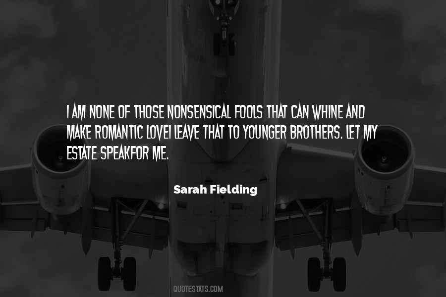 Sarah Fielding Quotes #1280452