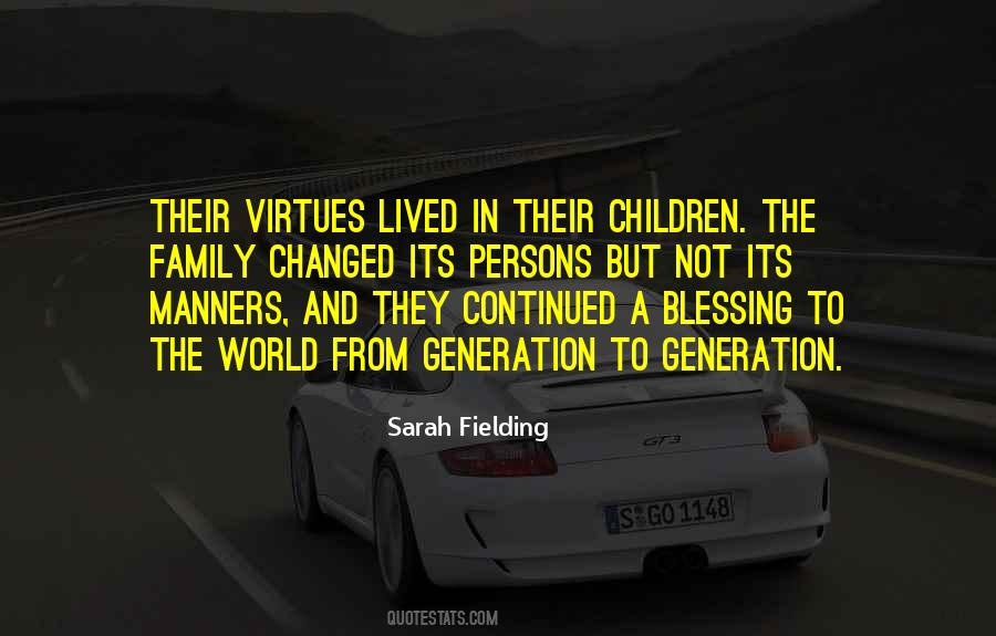 Sarah Fielding Quotes #1543919