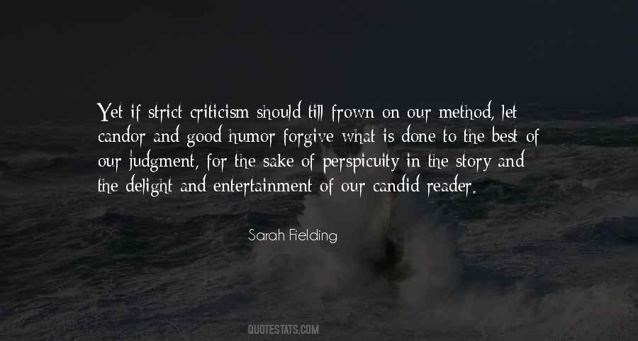 Sarah Fielding Quotes #25534