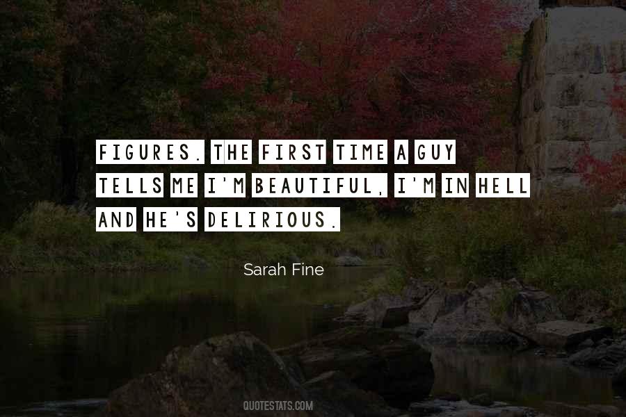 Sarah Fine Quotes #1212319