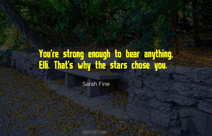 Sarah Fine Quotes #18820