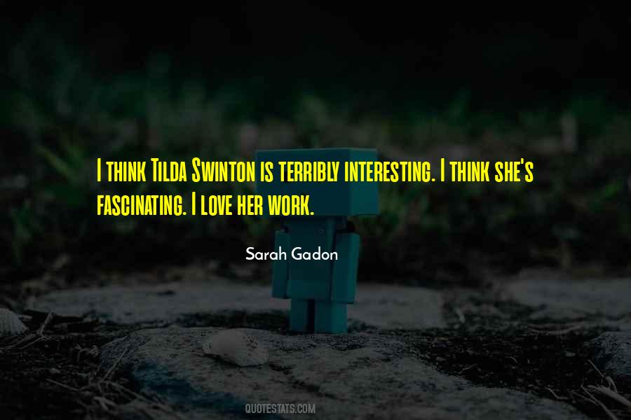 Sarah Gadon Quotes #1239111