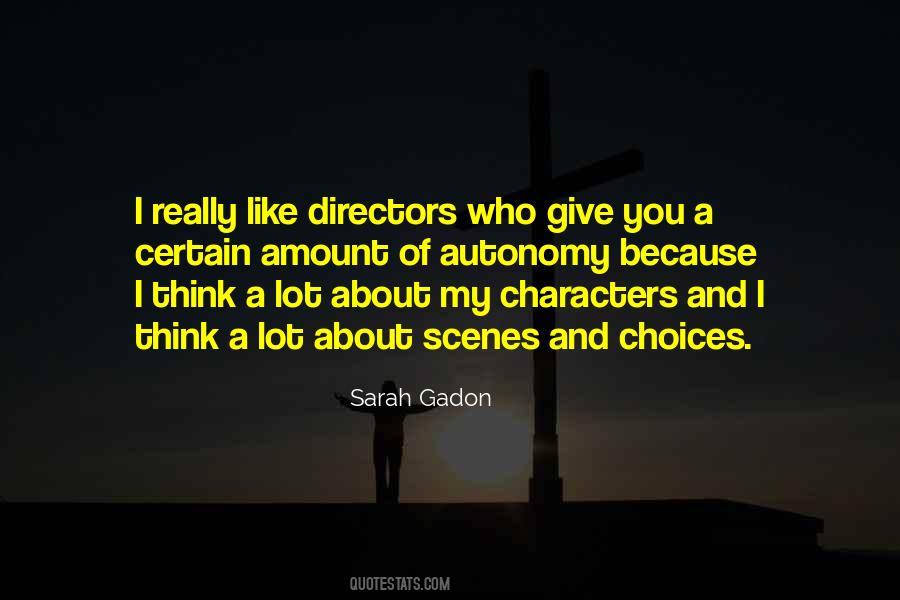 Sarah Gadon Quotes #149319