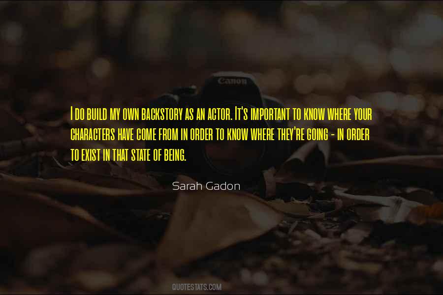 Sarah Gadon Quotes #263081