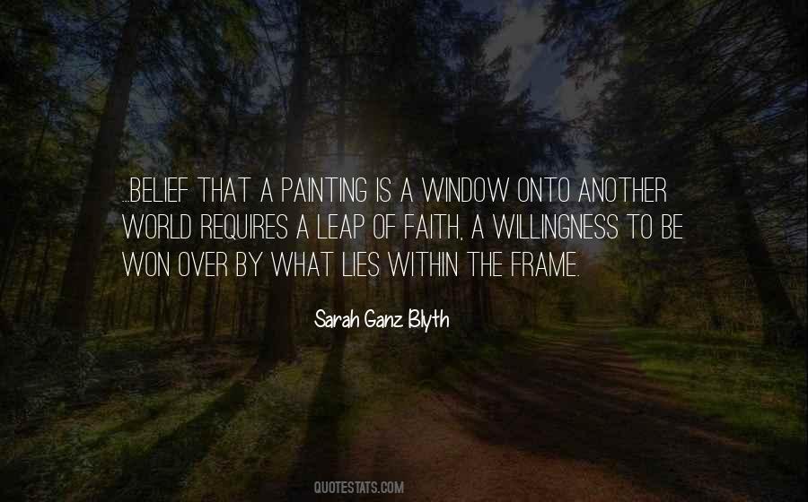 Sarah Ganz Blyth Quotes #1115921