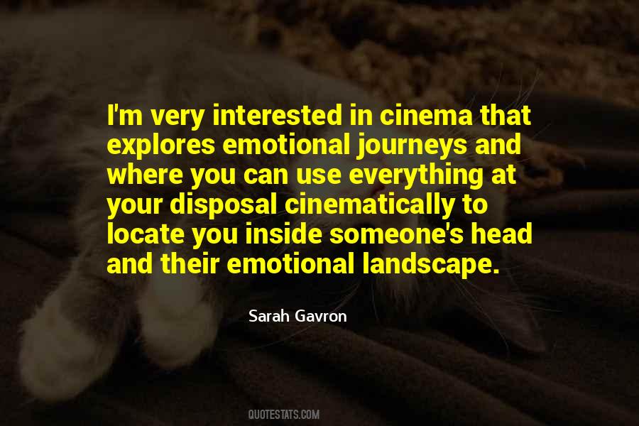 Sarah Gavron Quotes #700361