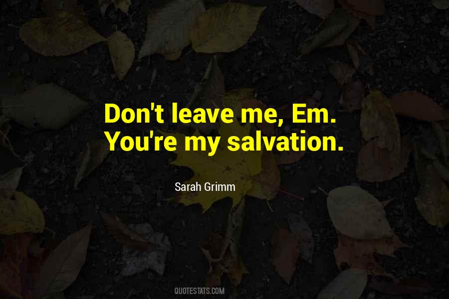 Sarah Grimm Quotes #749084