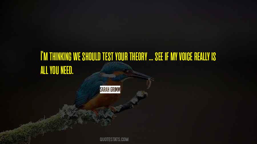 Sarah Grimm Quotes #872430