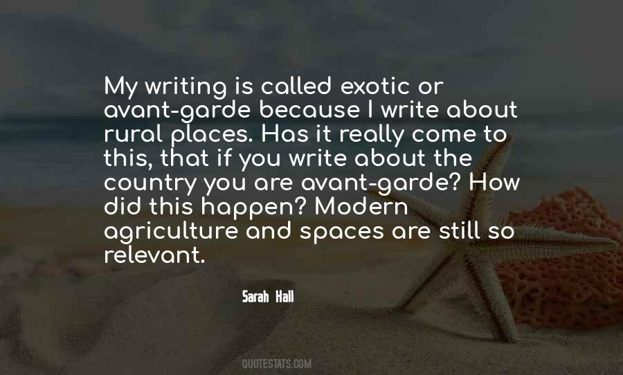 Sarah Hall Quotes #1627607