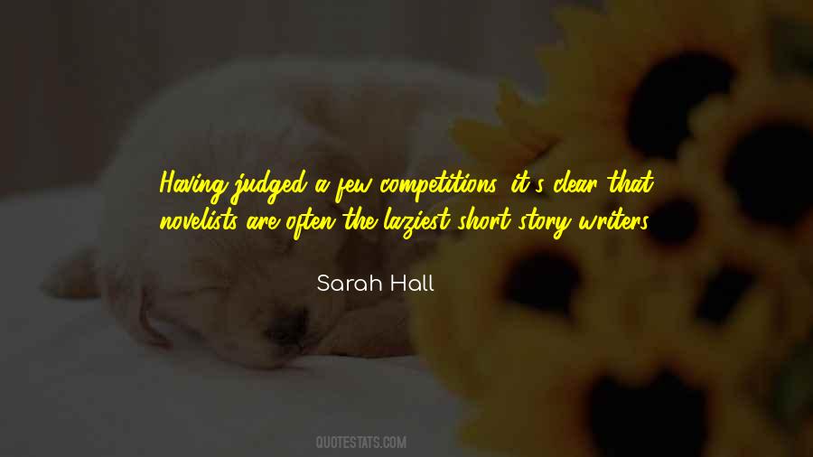 Sarah Hall Quotes #1871912