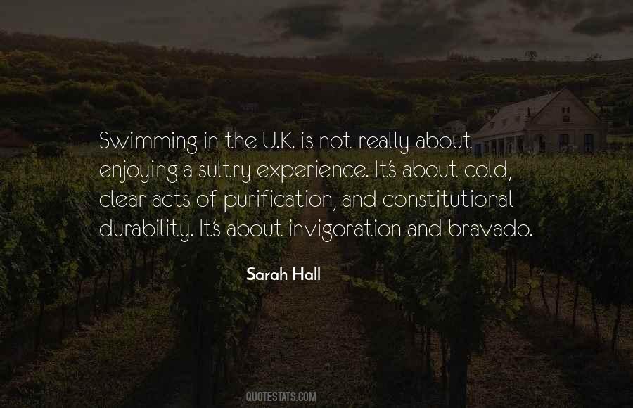 Sarah Hall Quotes #246329