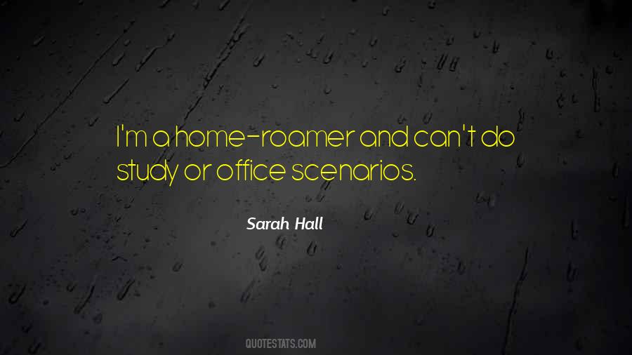 Sarah Hall Quotes #588078