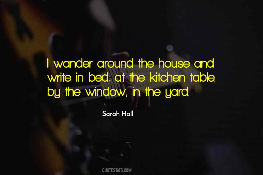 Sarah Hall Quotes #589116