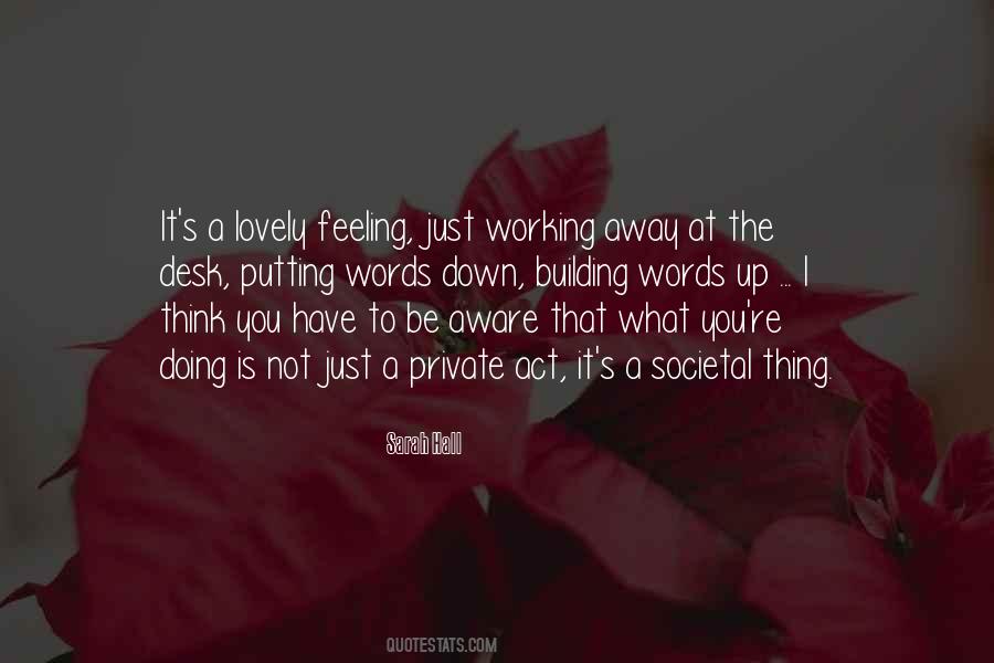 Sarah Hall Quotes #713699