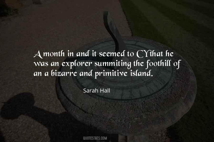 Sarah Hall Quotes #846103