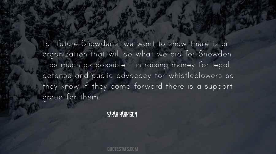 Sarah Harrison Quotes #1831845