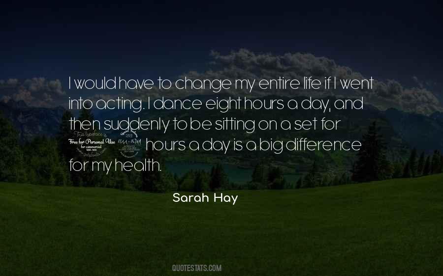 Sarah Hay Quotes #306844