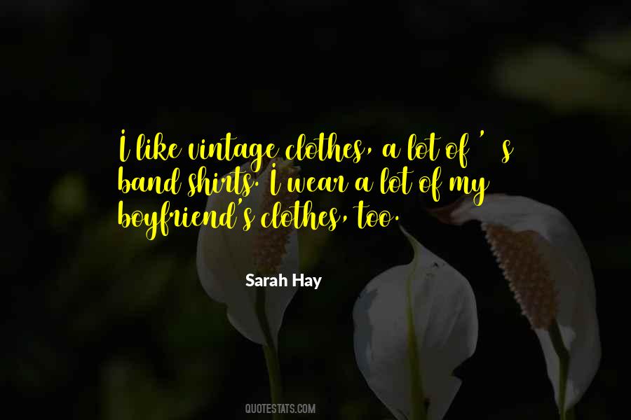 Sarah Hay Quotes #934765