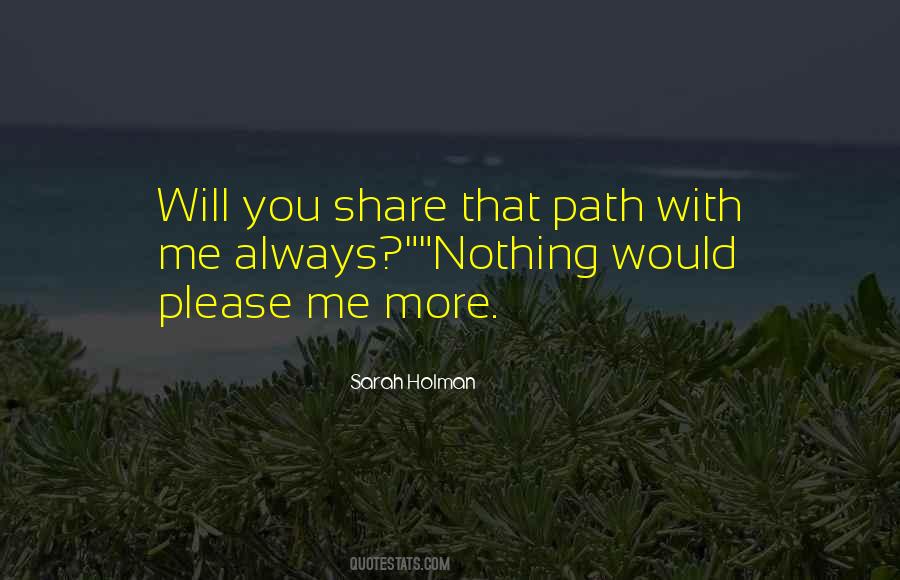 Sarah Holman Quotes #409128