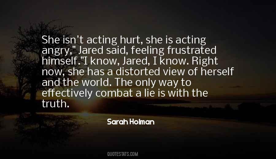 Sarah Holman Quotes #959361