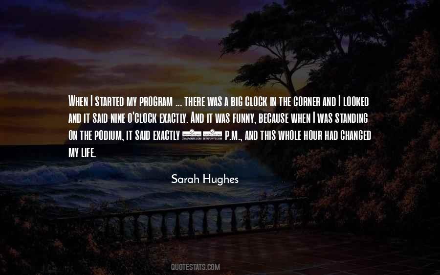 Sarah Hughes Quotes #873308