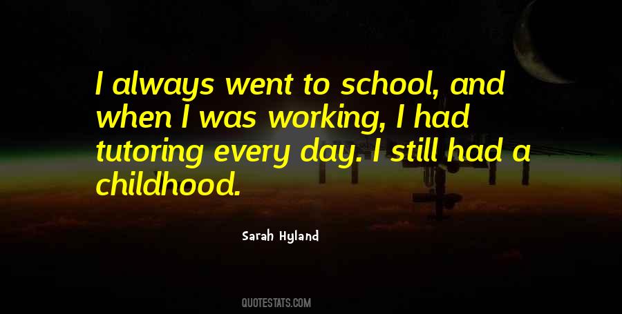 Sarah Hyland Quotes #672175