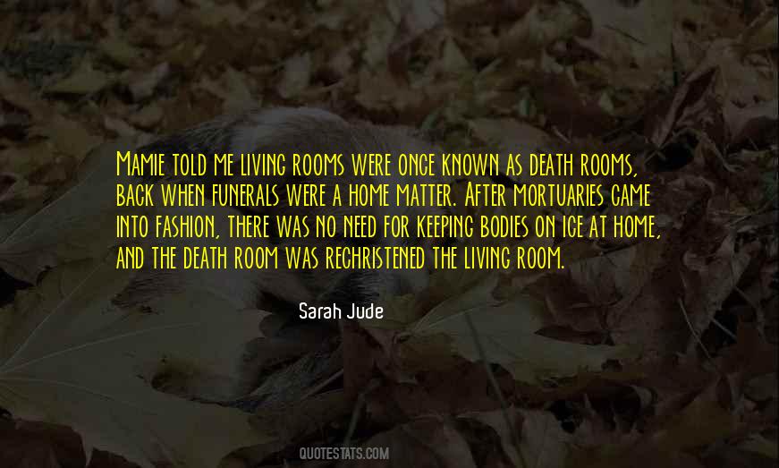 Sarah Jude Quotes #28049