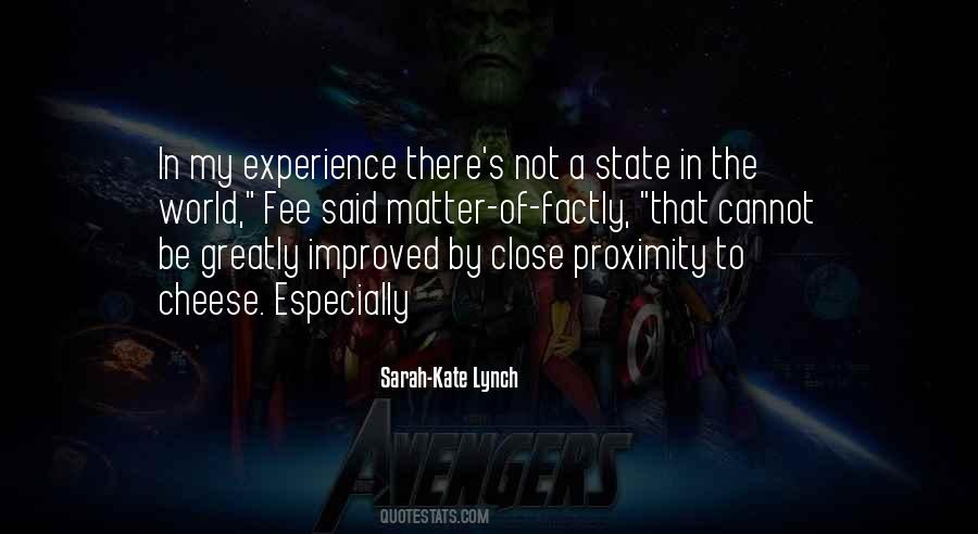 Sarah-Kate Lynch Quotes #406983