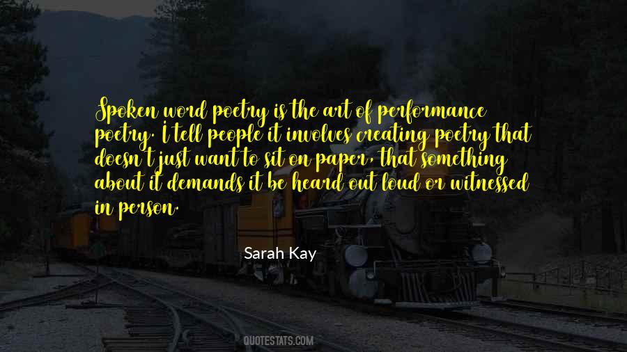 Sarah Kay Quotes #1251173