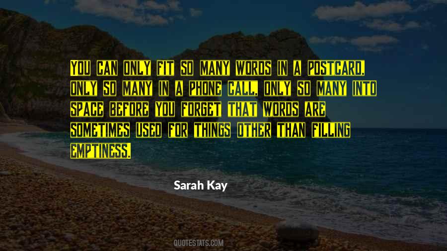 Sarah Kay Quotes #1743611