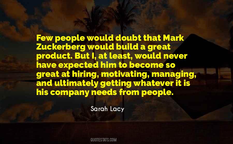 Sarah Lacy Quotes #1190711