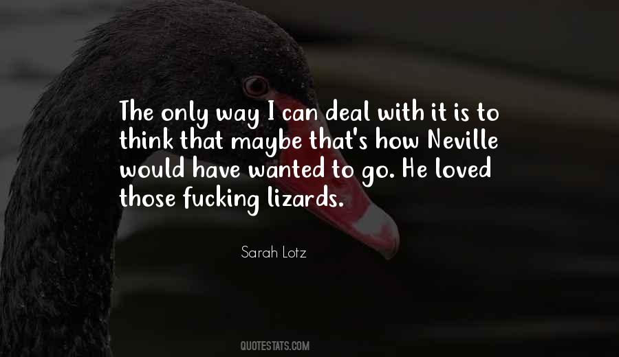 Sarah Lotz Quotes #693494