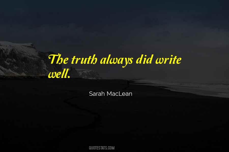 Sarah MacLean Quotes #34455