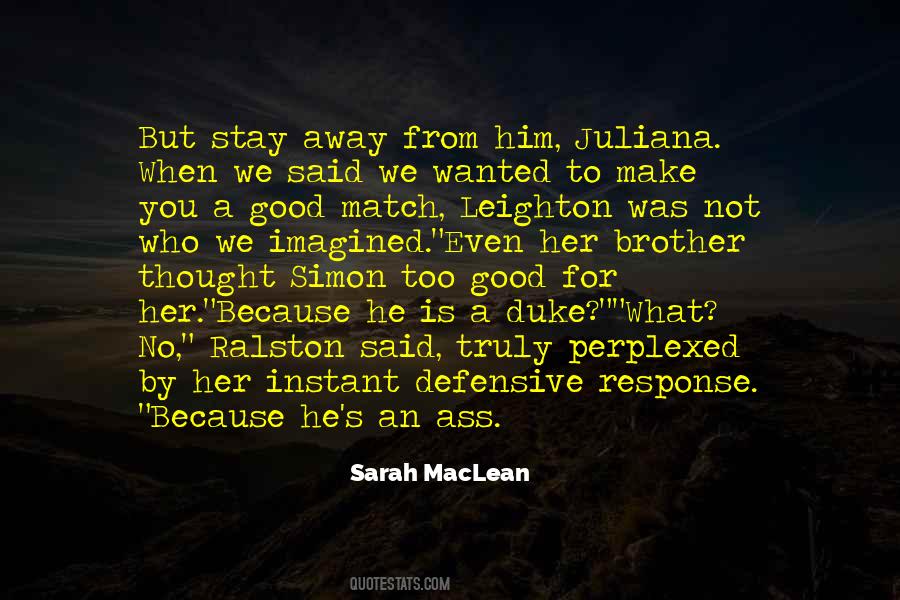 Sarah MacLean Quotes #803287